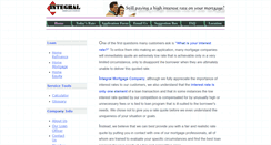 Desktop Screenshot of integralmort.com